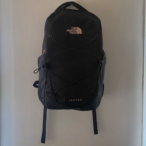The North Face black jester backpack